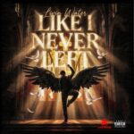 Promotional artwork reads “Livin Water: Like Never Left,” with a dancer spreading black wings amid golden light and white doves, creating a dramatic, triumphant mood.